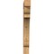 Ekena Millwork Olympic Block Smooth Bracket, Western Red Cedar, 3 1/2"W x 24"D x 32"H BKT04X24X32OLY05SWR - alternate 4